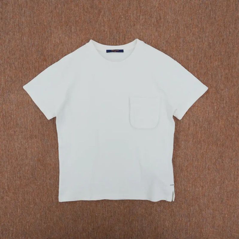 Louis Vuitton Louis Vuitton White Logo Short Sleeve T-Shirt 0089 Size US XS / EU 42 / 0 - 1 Thumbnail