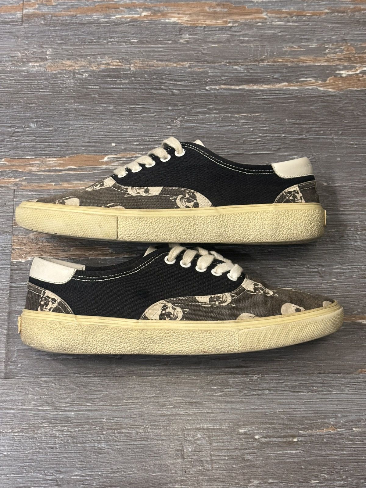 Saint Laurent Paris Saint Laurent Venice Skull Print Sneaker Hedi Slimane 8 Size US 8 / EU 41 - 2 Thumbnail
