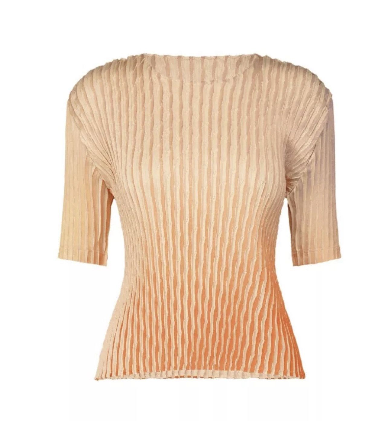 Issey Miyake PLEATS PLEASE ISSEY MIYAKE SUFFUSED PLEATS Orange 2 Medium Size M / US 6-8 / IT 42-44 - 1 Thumbnail