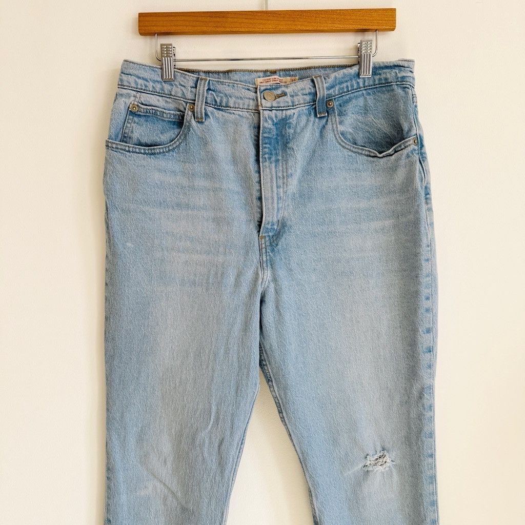 Levi's Levi's 70s High Slim Straight Jeans Premium 32 Light Blue Size 32" / US 10 / IT 46 - 3 Thumbnail