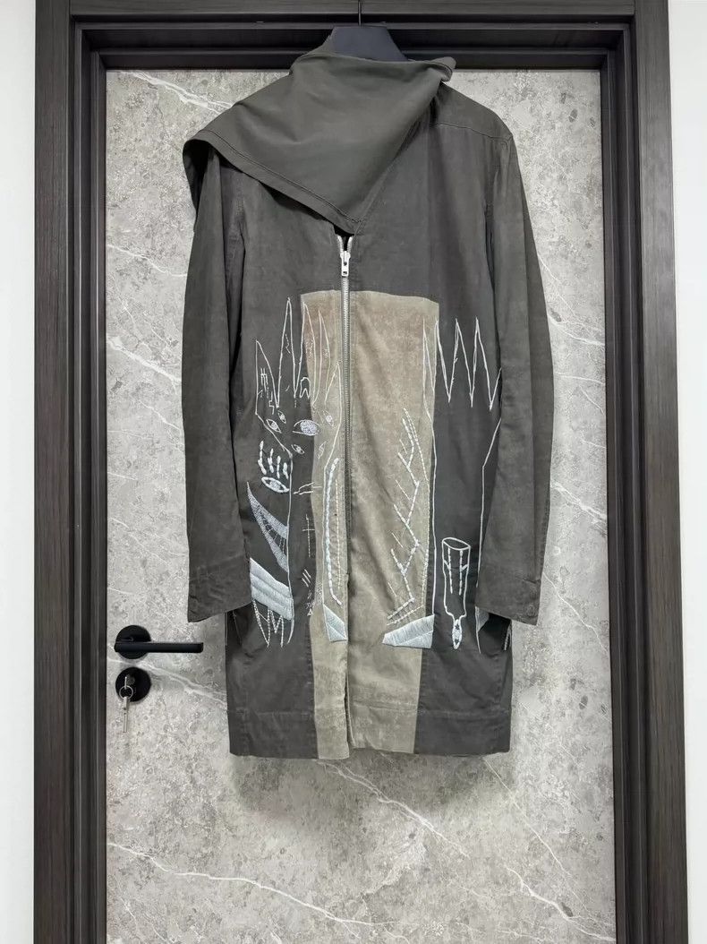 Rick Owens rick owens Ghostface Walking Show Windbreaker coat 2503-Nex Size US M / EU 48-50 / 2 - 1 Thumbnail