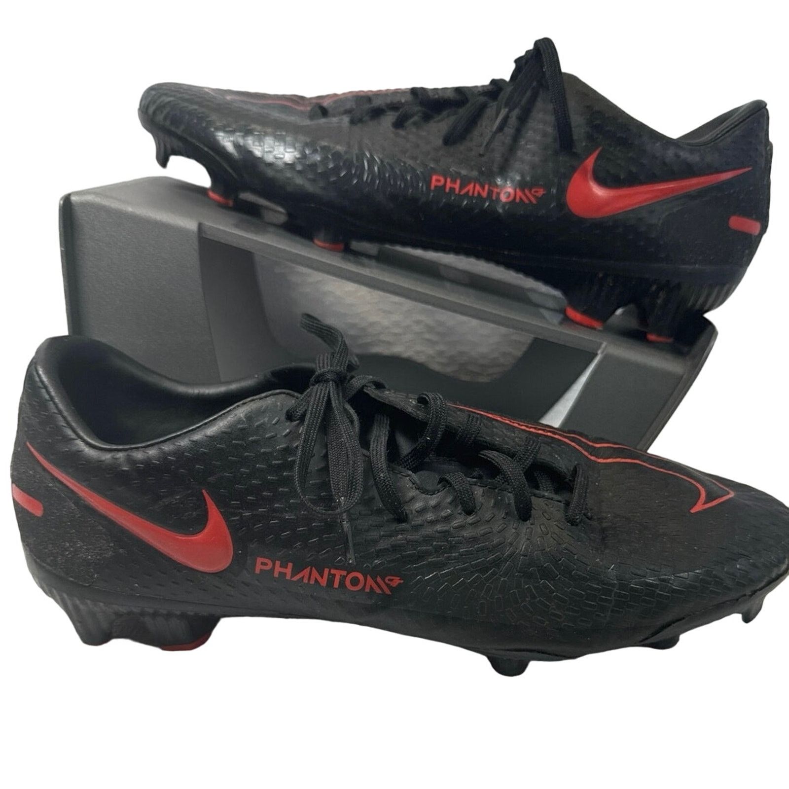 Nike Nike Phantom GT Academy Black Soccer Cleats men sz 7 Size US 7 / EU 40 - 2 Thumbnail