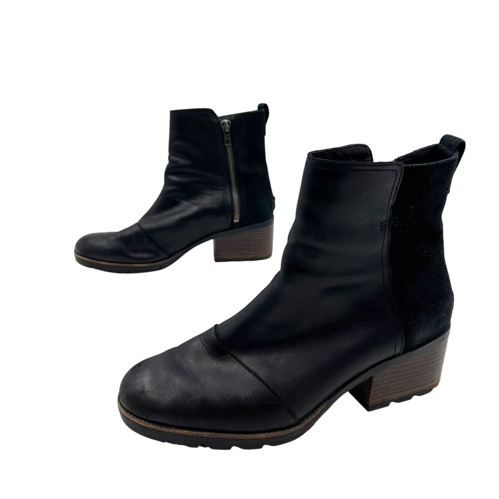 SOREL Sorel Women’s Cate Bootie Waterproof Leather Ankle Boots Size US 11 / IT 41 - 7 Thumbnail