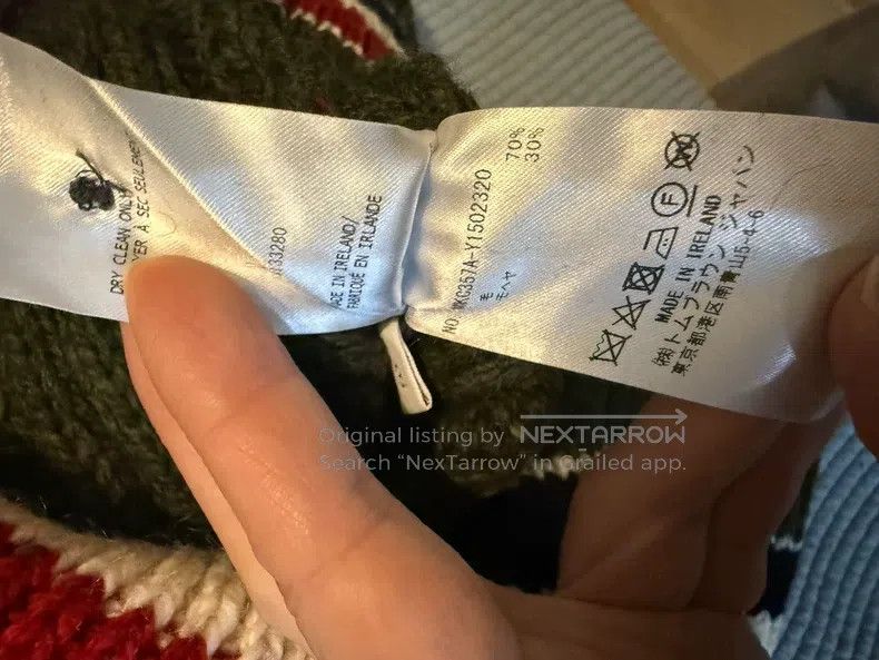 Other Thom Browne Ponytail Sweater Size US L / EU 52-54 / 3 - 6 Thumbnail