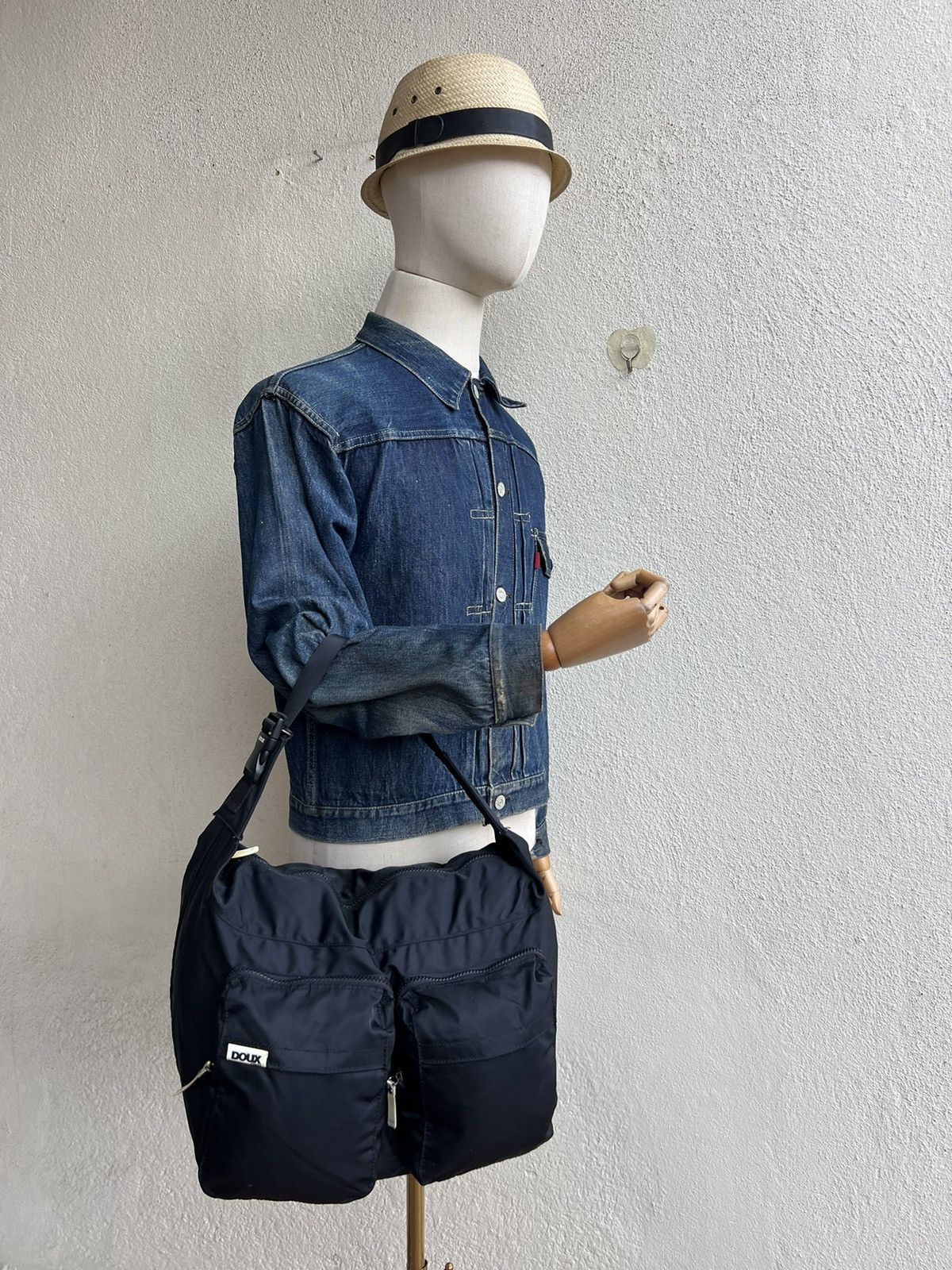 Vintage × Yohji Yamamoto Vintage Yohji Yamamoto Y’saccs DOUX Cargo Bag Size ONE SIZE - 1 Thumbnail