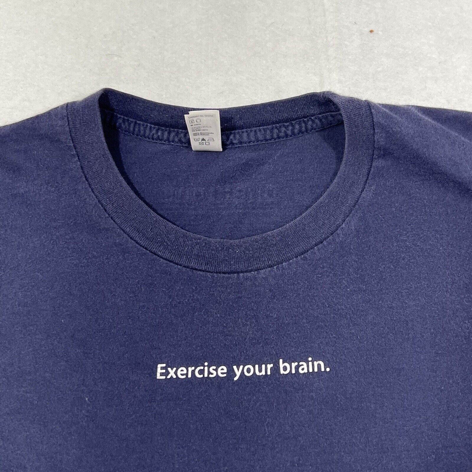 American Apparel Vintage Apple Computers Trainer Tee One To One Employee Tee Size US XL / EU 56 / 4 - 2 Thumbnail