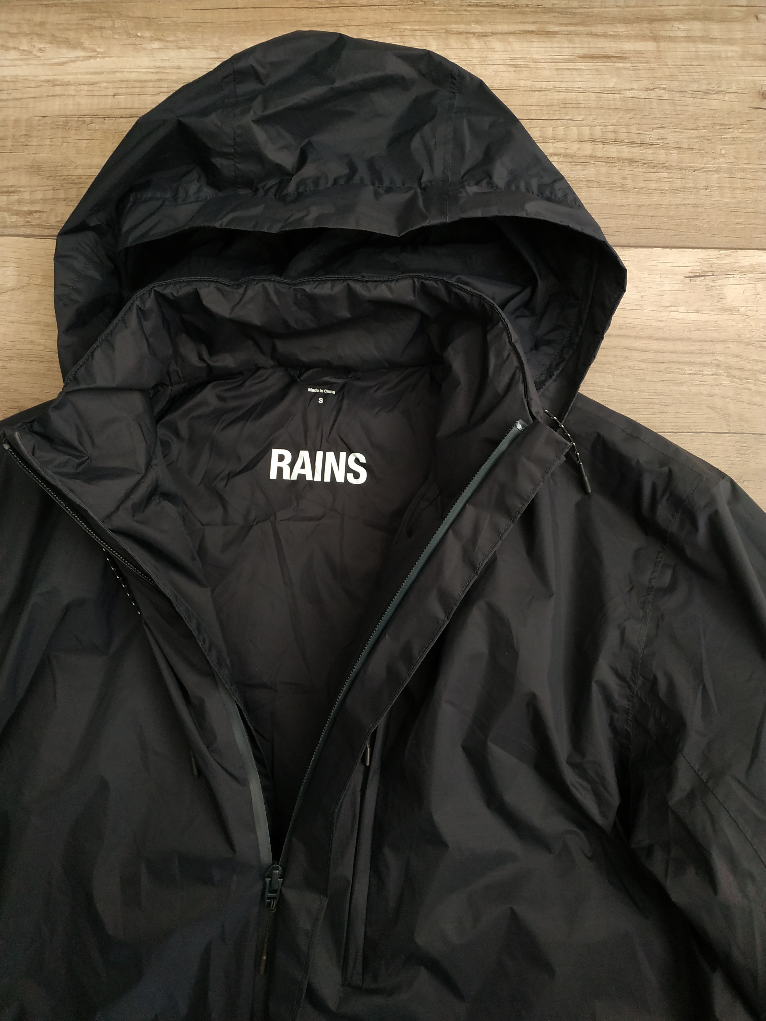 Rains RAINS Men's Waterproof Coat-Jacket, s. SMALL Size US S / EU 44-46 / 1 - 5 Thumbnail