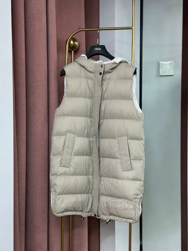 Brunello Cucinelli Brunello Cucinelli Goose Down Vest Jacket Size S / US 4 / IT 40 - 1 Thumbnail