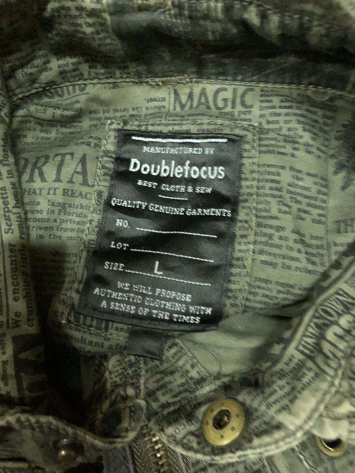 If Six Was Nine × Japanese Brand Double Focus Punk Rockabilly jacket Size US M / EU 48-50 / 2 - 3 Thumbnail