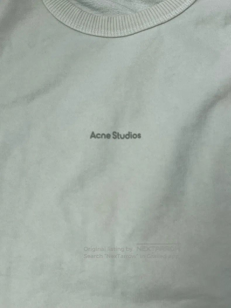 Acne Studios Acne Studios Solid Color Logo Embroidered Pullover Hoodie Size XXS / US 00 / IT 34 - 3 Thumbnail