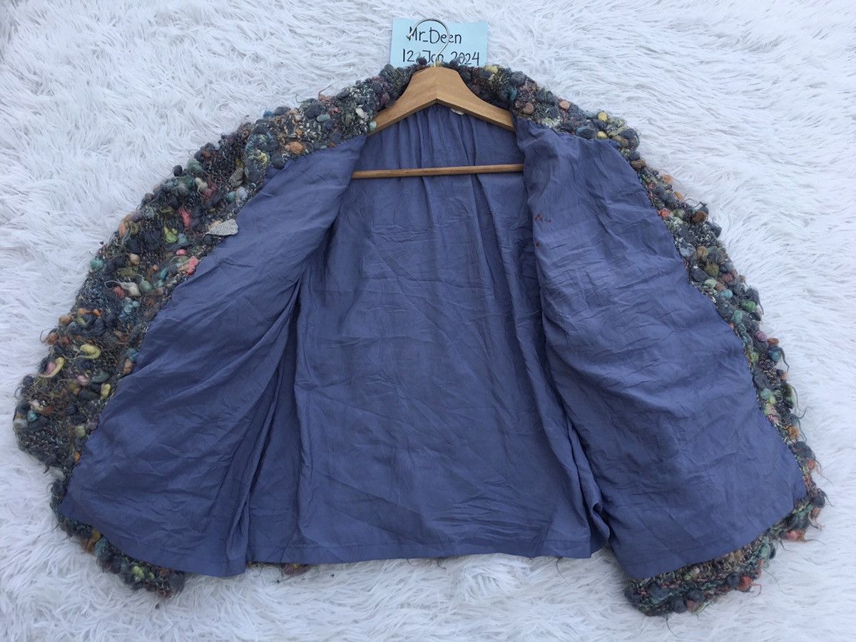 Japanese Brand Rare Vintage Japanese Brand Knitted Wool Jacket Size L / US 10 / IT 46 - 6 Thumbnail