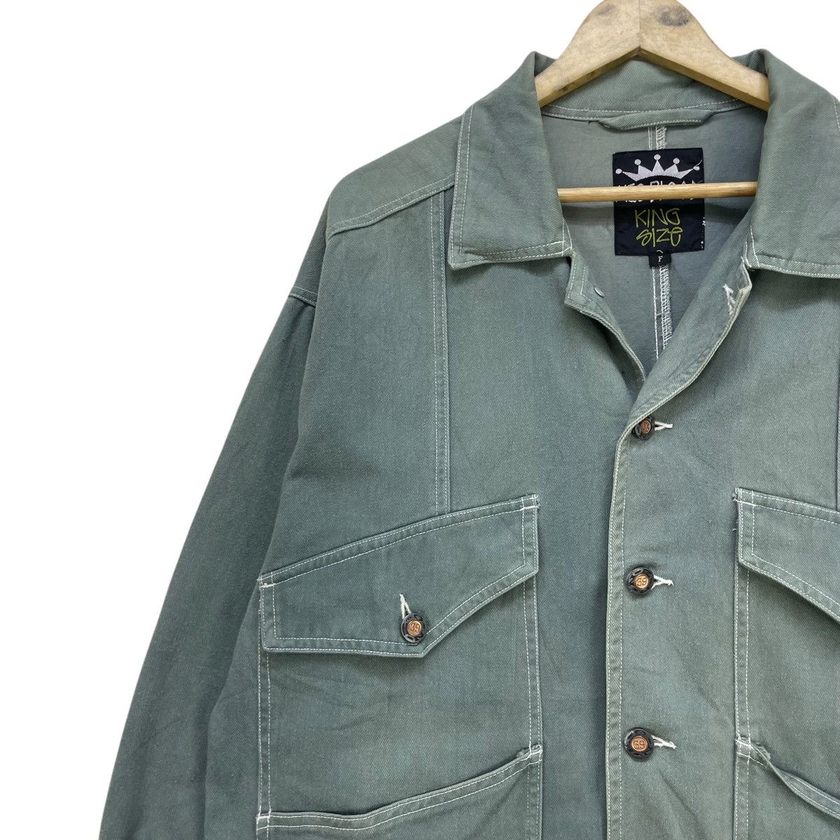 Carhartt × Vintage 💥Vintage Faded Neo Blood Workwear Jacket Size US M / EU 48-50 / 2 - 3 Thumbnail