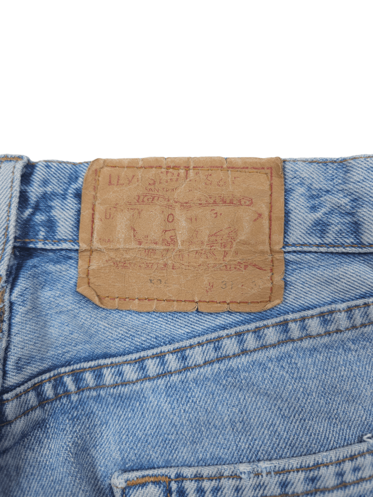Levi's × Levi's Vintage Clothing 💎 Size 31/30 Vintage 90's Levi's 586 Straight Jeans Y2K Size US 31 - 9 Thumbnail