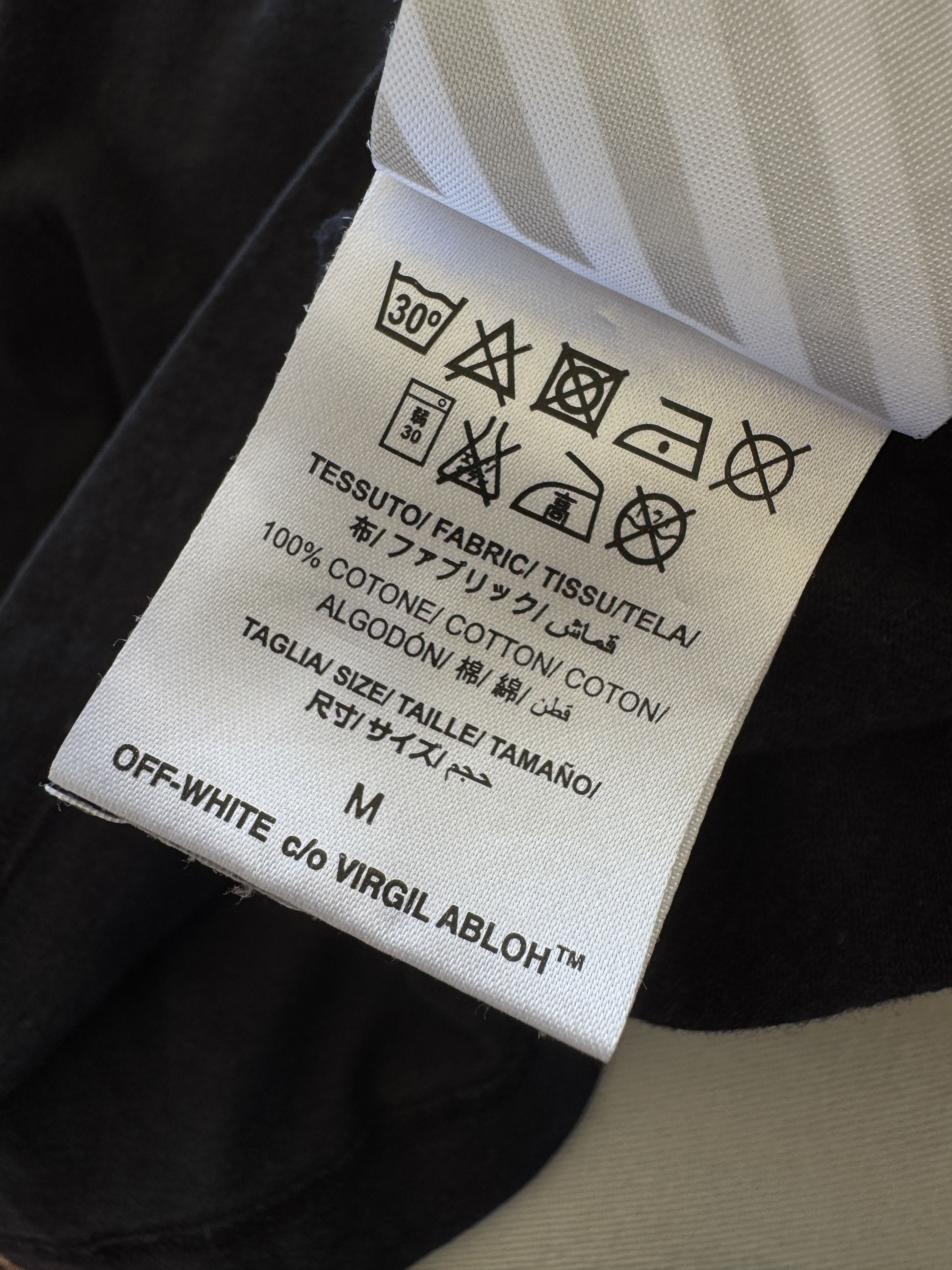 Off-White Off White Cut Off Tee Size US M / EU 48-50 / 2 - 9 Thumbnail