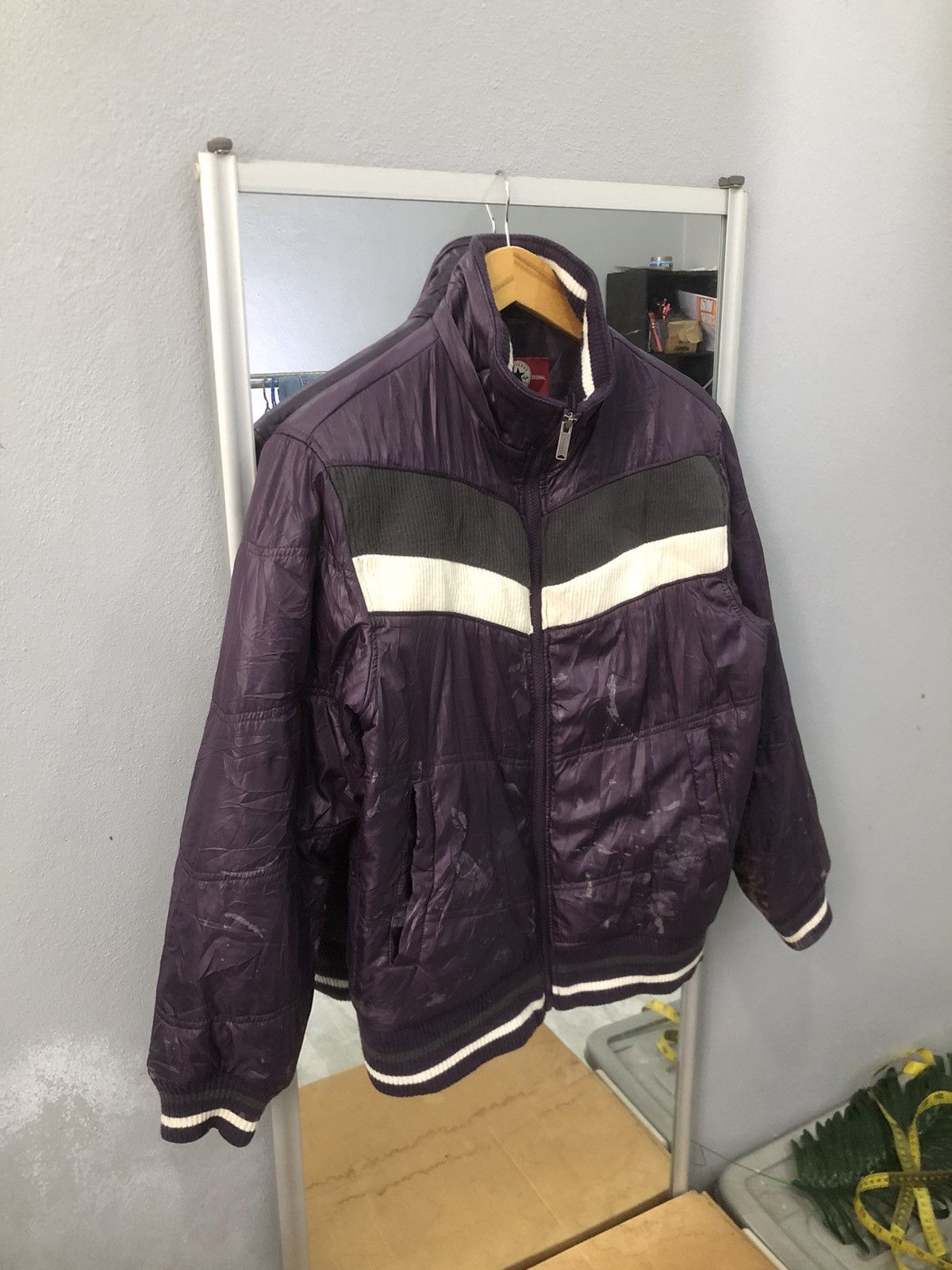 Converse × Vintage Converse distressed jacket Size US M / EU 48-50 / 2 - 3 Thumbnail