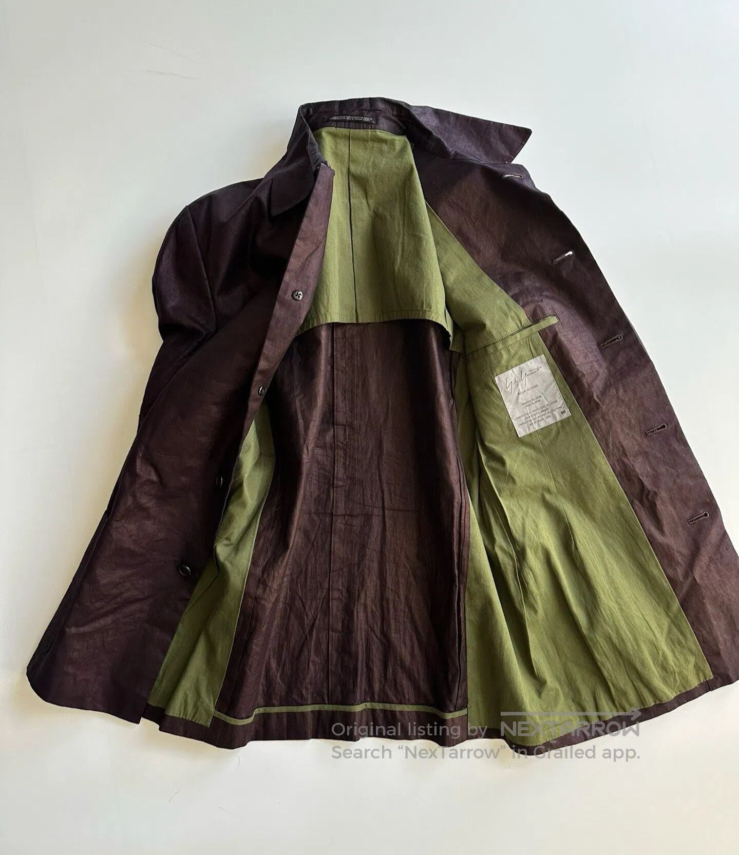 Yohji Yamamoto YOHJI YAMAMOTO 993SS Paint-Dyed Jacket| Size L / US 10 / IT 46 - 1 Thumbnail