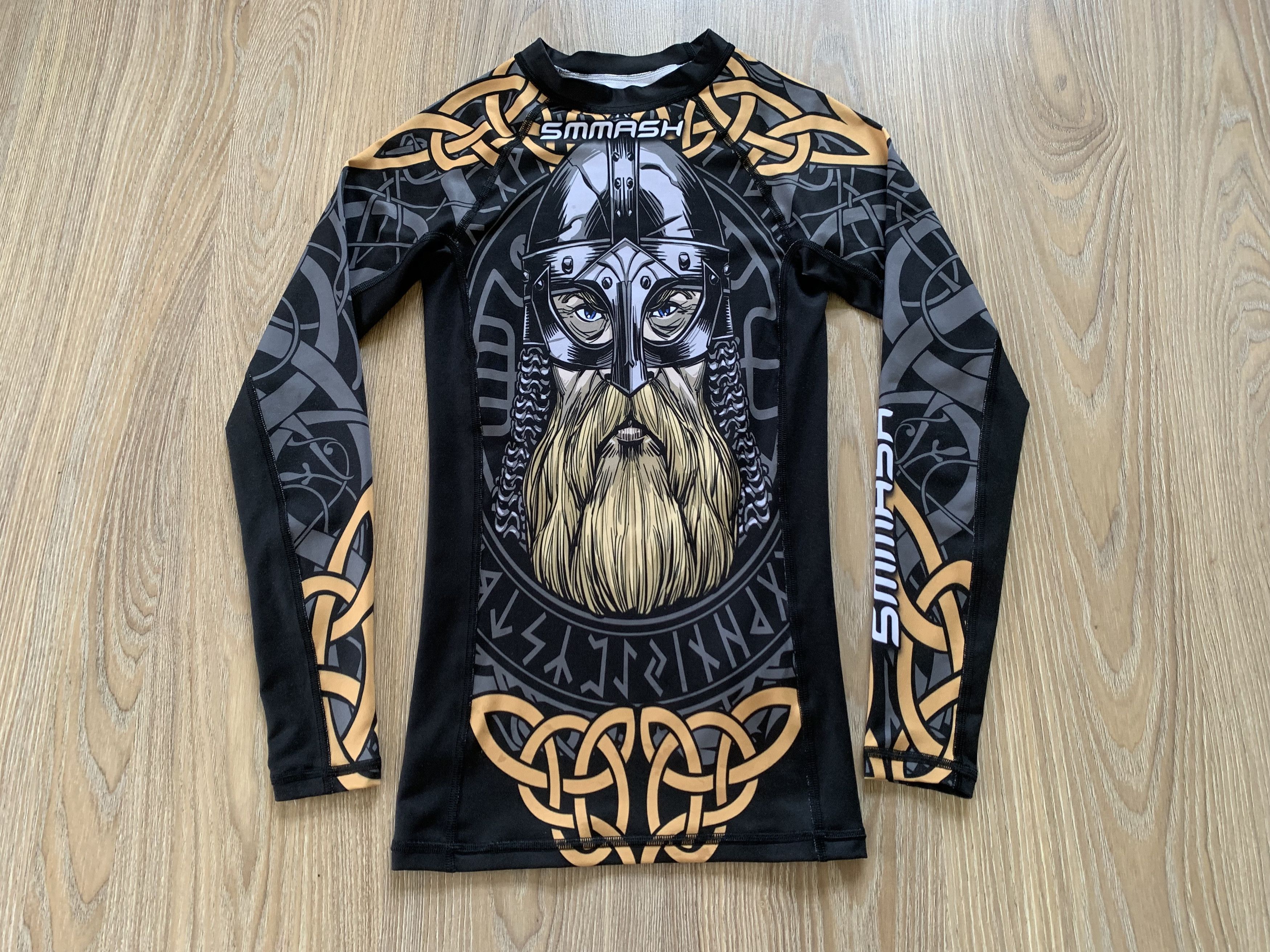 Flight Club Smmash MMA Viking Overprint Rashguard Size US S / EU 44-46 / 1 - 2 Thumbnail