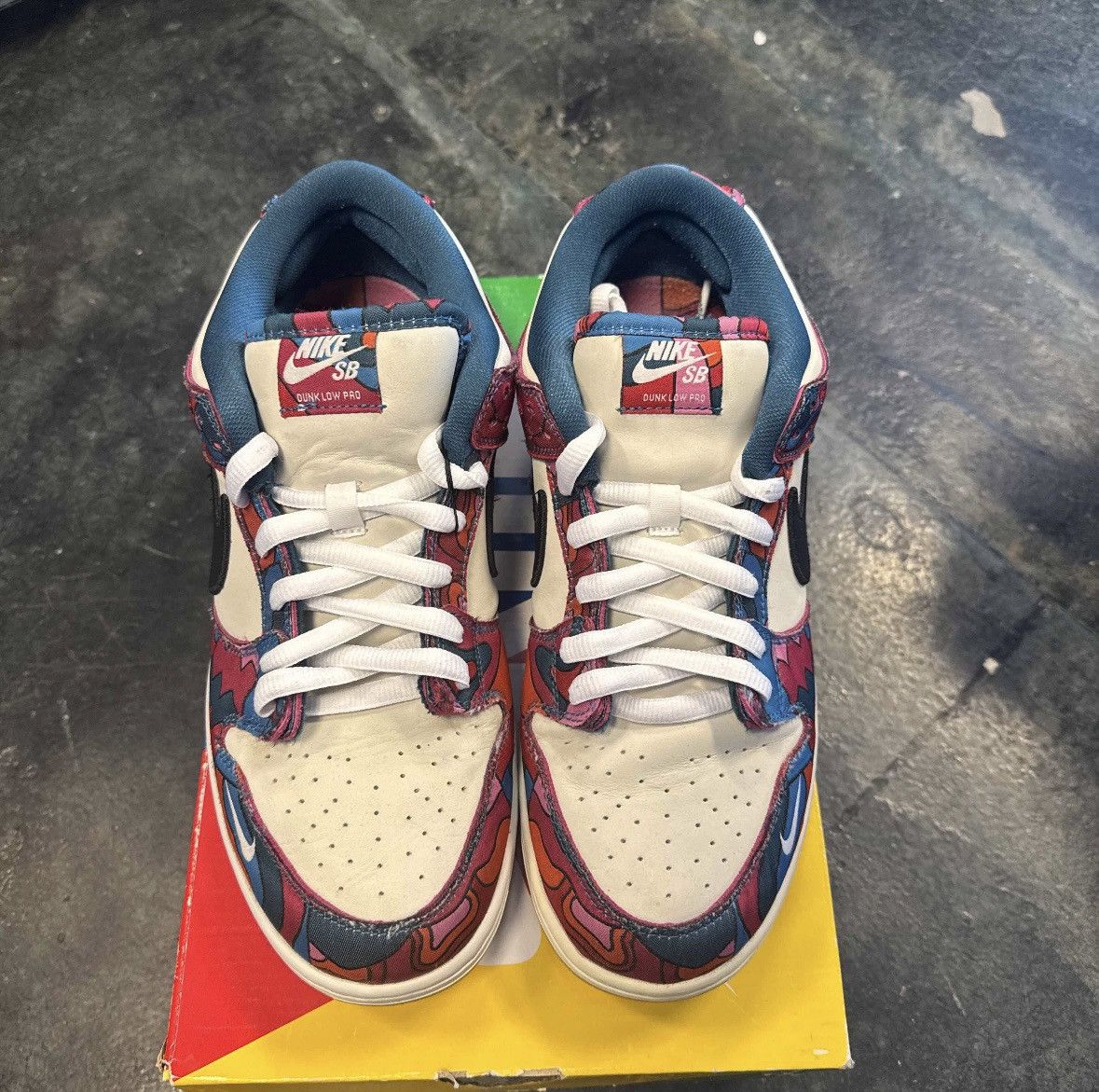 Nike Dunk Low SB Parra Abstract Art Size US 11 / EU 44 - 3 Thumbnail