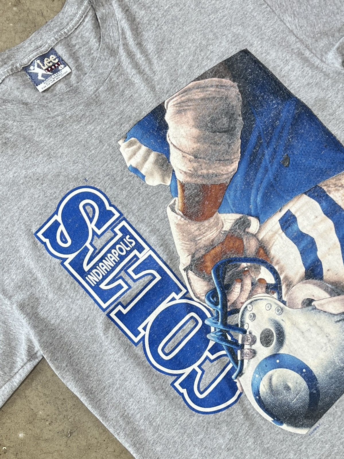 NFL Vintage NFL Indianapolis Colts Lee Sports Tee Large Size US L / EU 52-54 / 3 - 1 Thumbnail