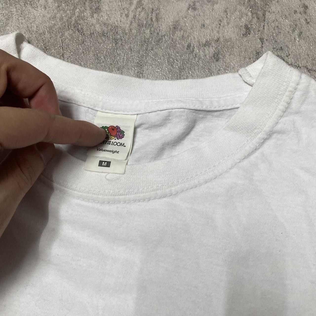 Other White and black cotton graphic t-shirt Size US M / EU 48-50 / 2 - 3 Thumbnail