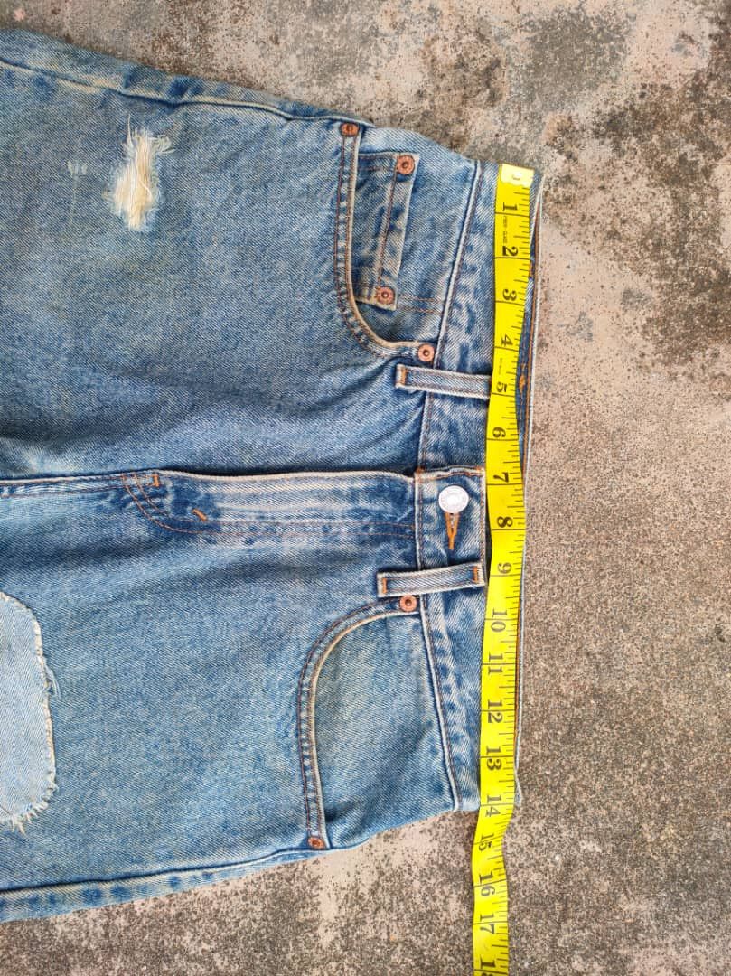 Levi's × Vintage VINTAGE LEVI'S 505 MEXICO RIPPED JEANS DENIM PANTS Size US 28 / EU 44 - 8 Thumbnail