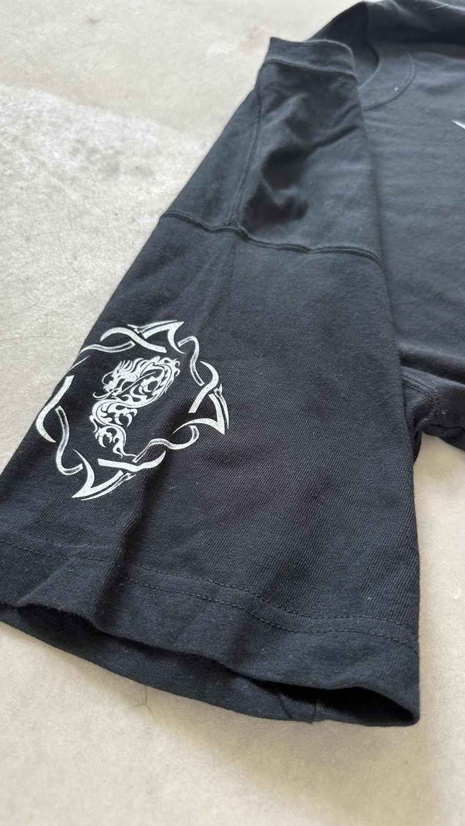 Japanese Brand VINTAGE KARMA MANTRA PUNK TEE Size US M / EU 48-50 / 2 - 6 Thumbnail