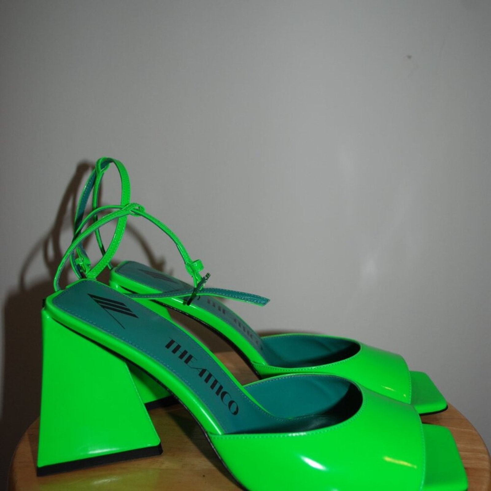 The Attico The Attico Piper Sandal 85mm | Fluorescent IT39.5 / US9.5 Size US 9.5 / IT 39.5 - 6 Thumbnail