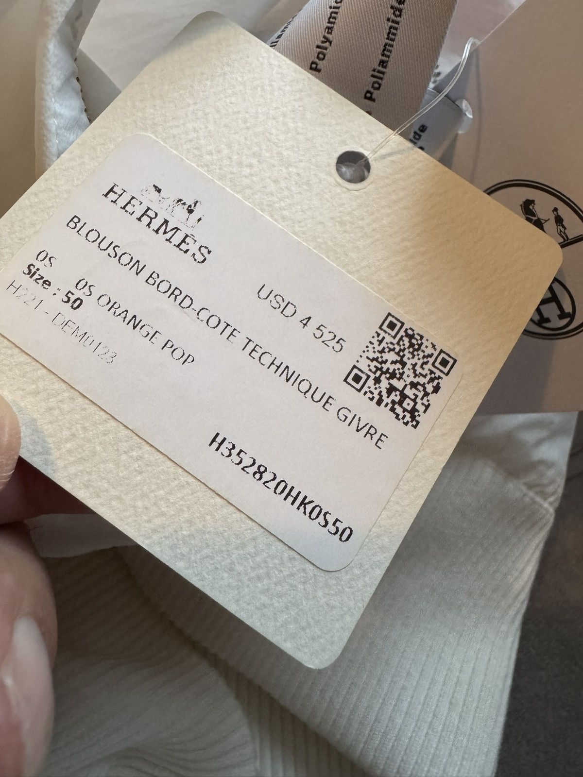 Hermes HERMES jacket study description and real tape measurements Size US M / EU 48-50 / 2 - 22 Thumbnail