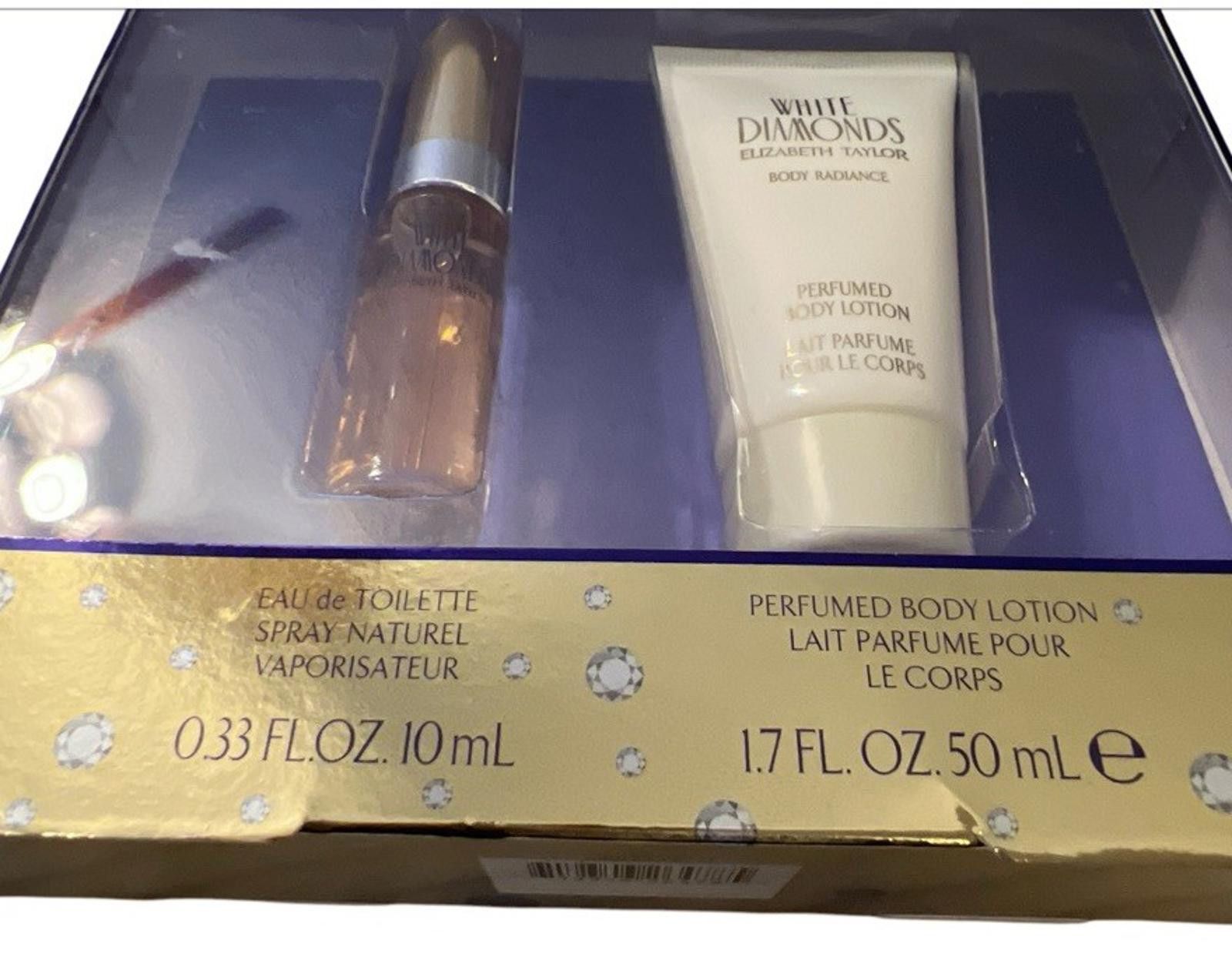 Designer Elizabeth Taylor WHITE DIAMONDS 2 Piece Fragrance Gift Set Size ONE SIZE - 2 Thumbnail