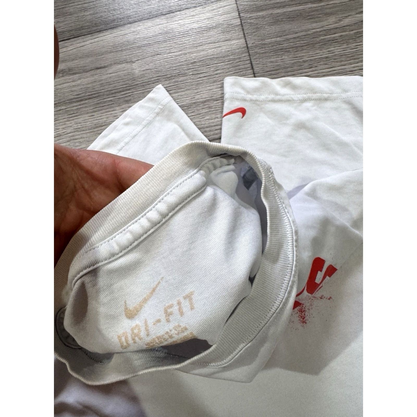 Nike Nike Shirt Mens Size S White Vamos Rafa Rafael Nadal Dri-FIT Tennis Crew Neck Court 90s Mens Size US S / EU 44-46 / 1 - 7 Thumbnail