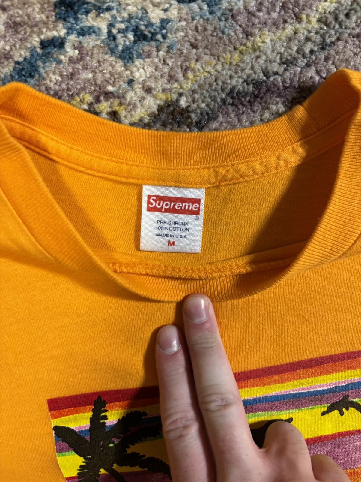 Supreme Supreme Dunk Tee Size US M / EU 48-50 / 2 - 2 Thumbnail