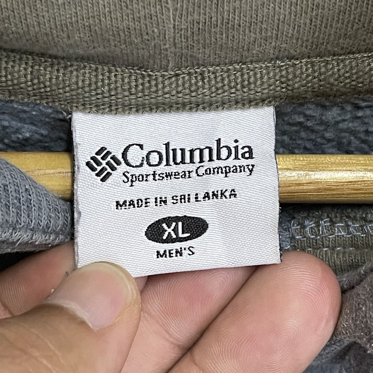 Columbia × Vintage Vintage 90s Columbia Outdoor Small Logo Crewneck Hoodie Size US XL / EU 56 / 4 - 7 Thumbnail