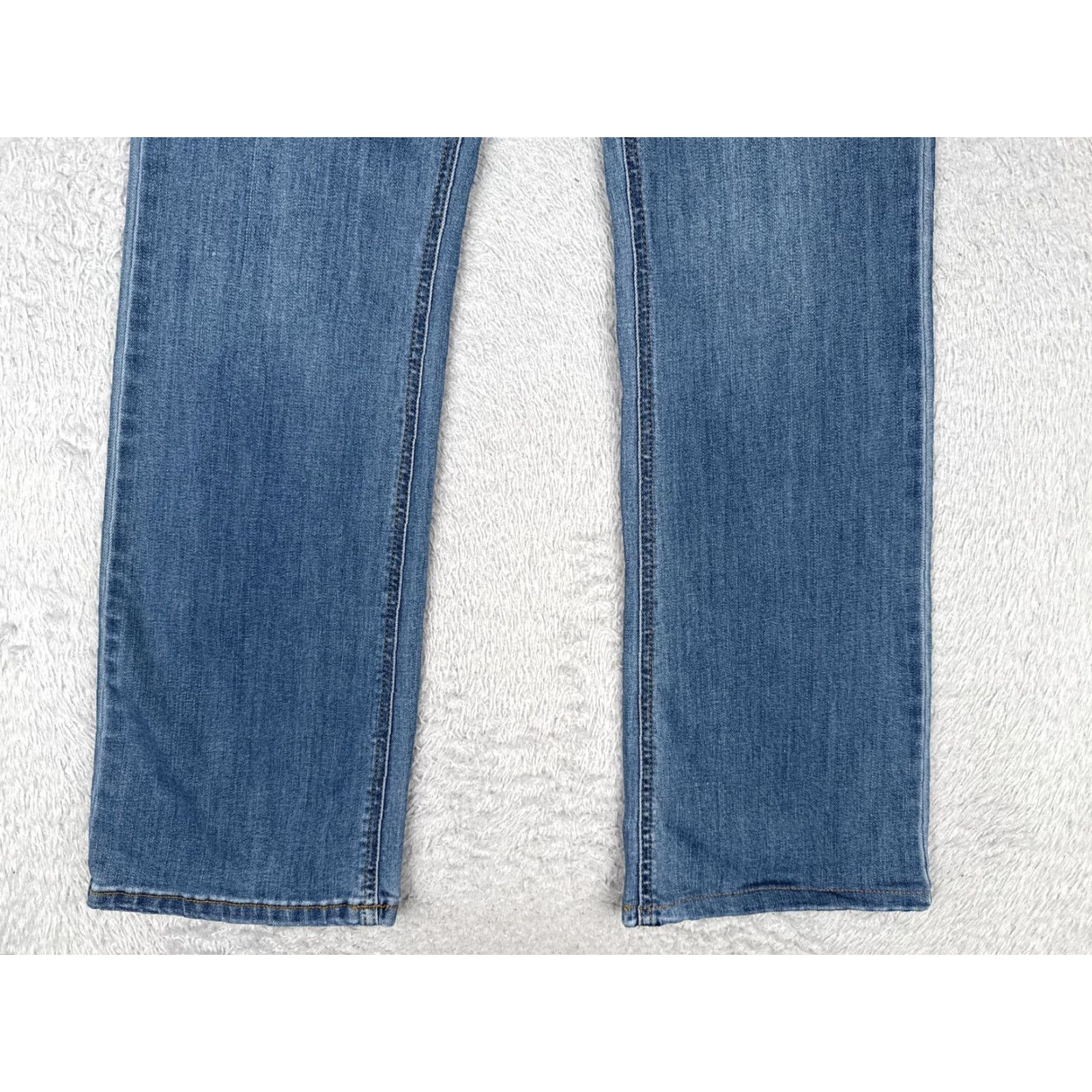 Wrangler Wrangler Jeans Womens 8/29 Blue Mid Rise Straight Leg Bootcut Stretch Denim Jeans Size 30" / US 8 / IT 44 - 2 Thumbnail