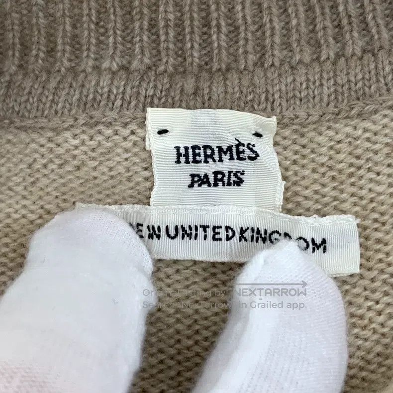 Hermes Hermes Multicolor Jacquard Cashmere Crewneck Single-breast Size XXS / US 00 / IT 34 - 5 Thumbnail