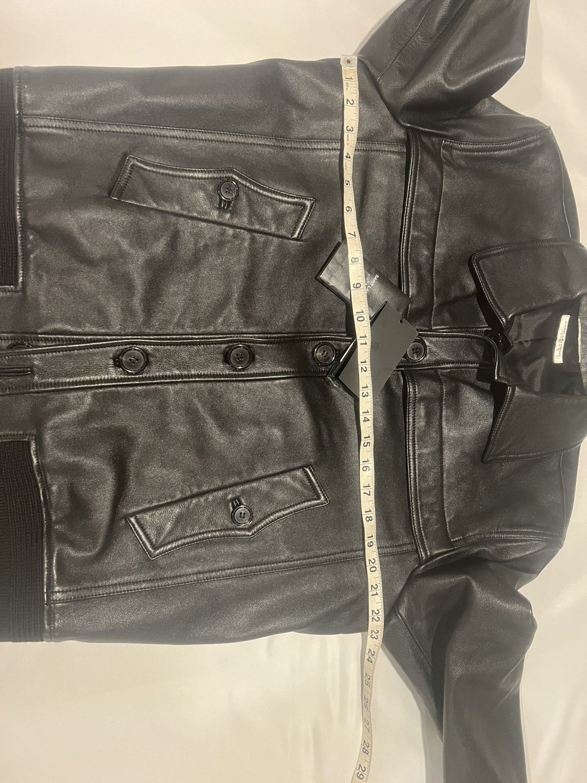 Saint Laurent Paris Saint laurent mens leather jacket 54/44. $6600 Size US L / EU 52-54 / 3 - 4 Thumbnail