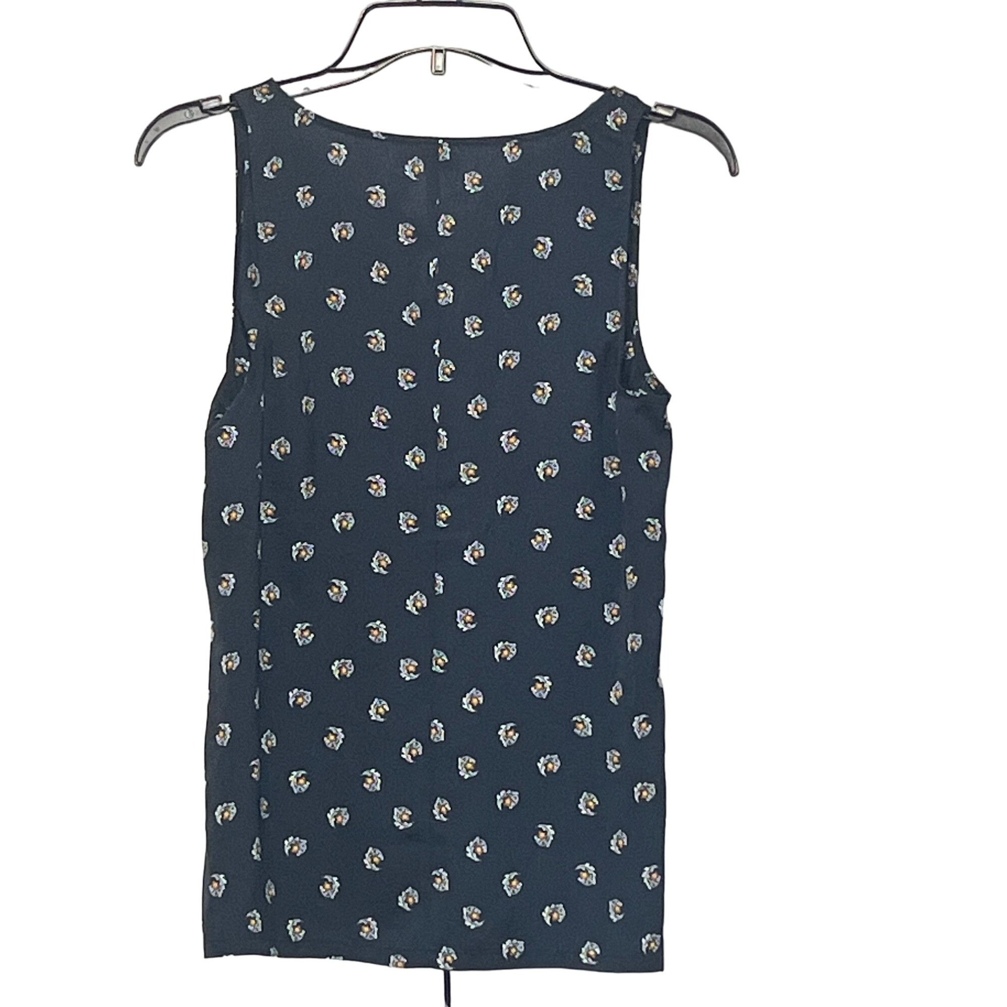 Other Melrose and Market Cinched Front Top In Navy Esme Clip Flora Size M / US 6-8 / IT 42-44 - 9 Thumbnail