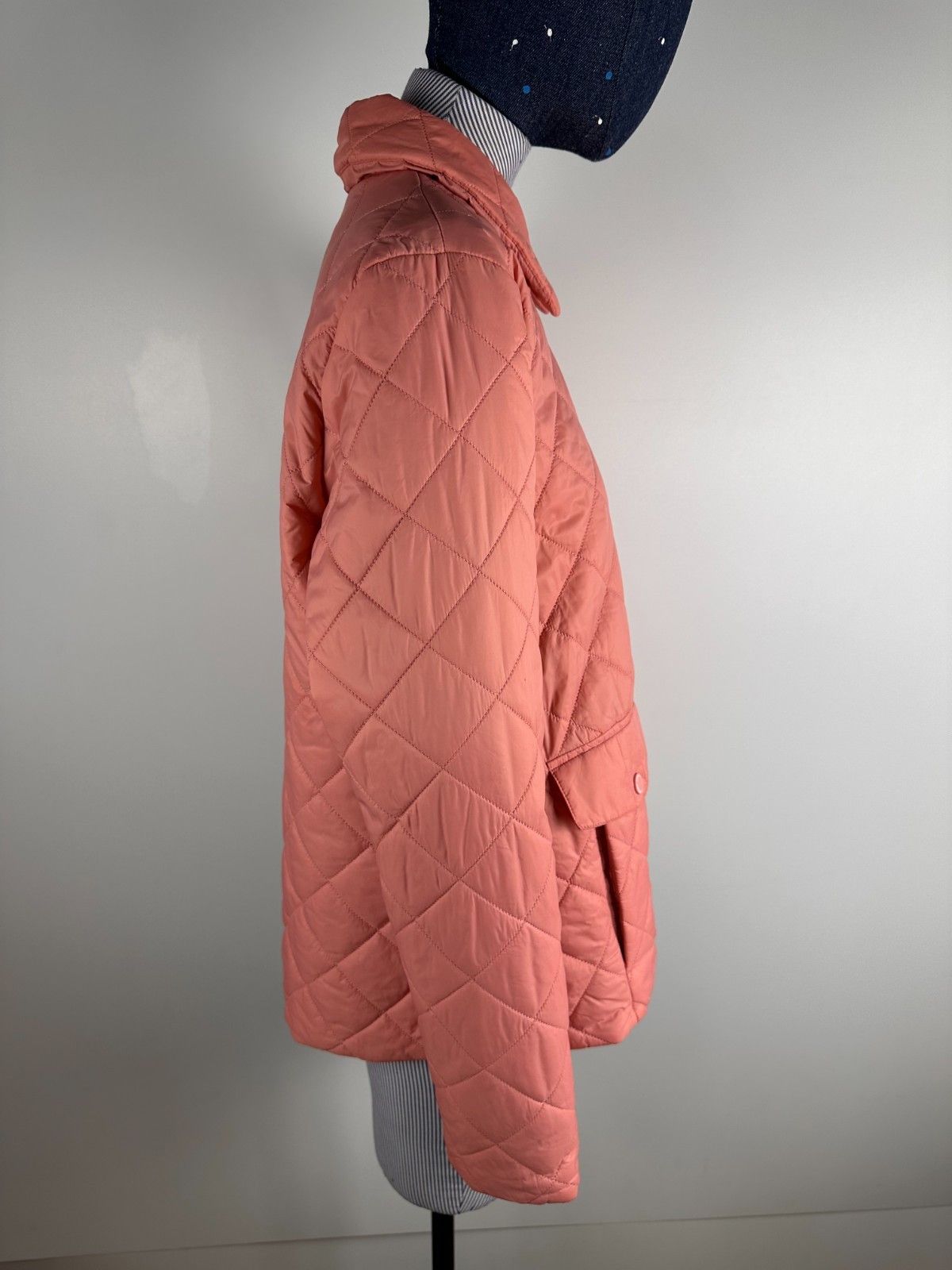 Barbour Barbour Overwash Quilt Jacket Pink Size M EUR38 UK12 US8 Size M / US 6-8 / IT 42-44 - 7 Thumbnail