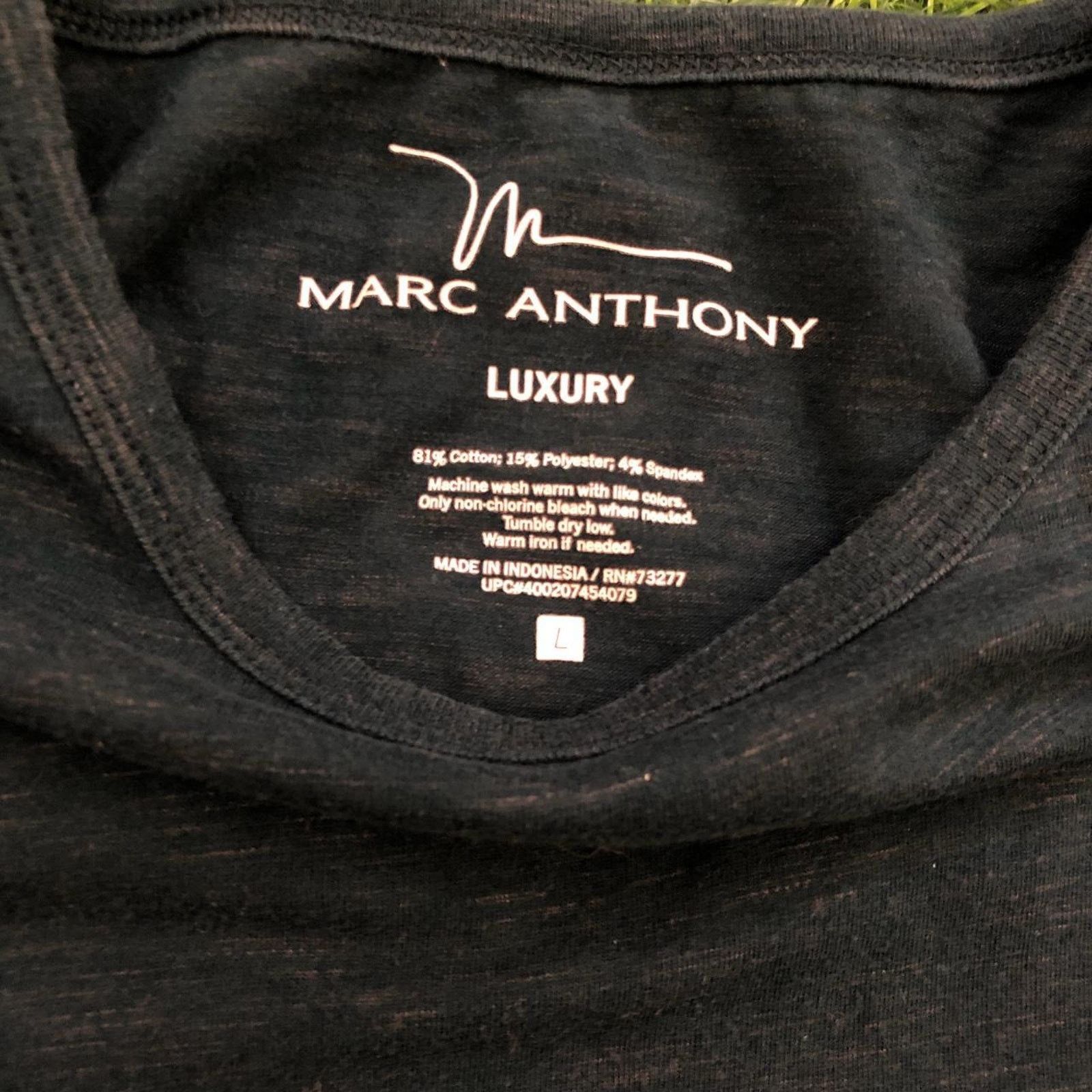Other Dark Teal Marc Anthony Luxury Blank Tee Size US L / EU 52-54 / 3 - 4 Thumbnail