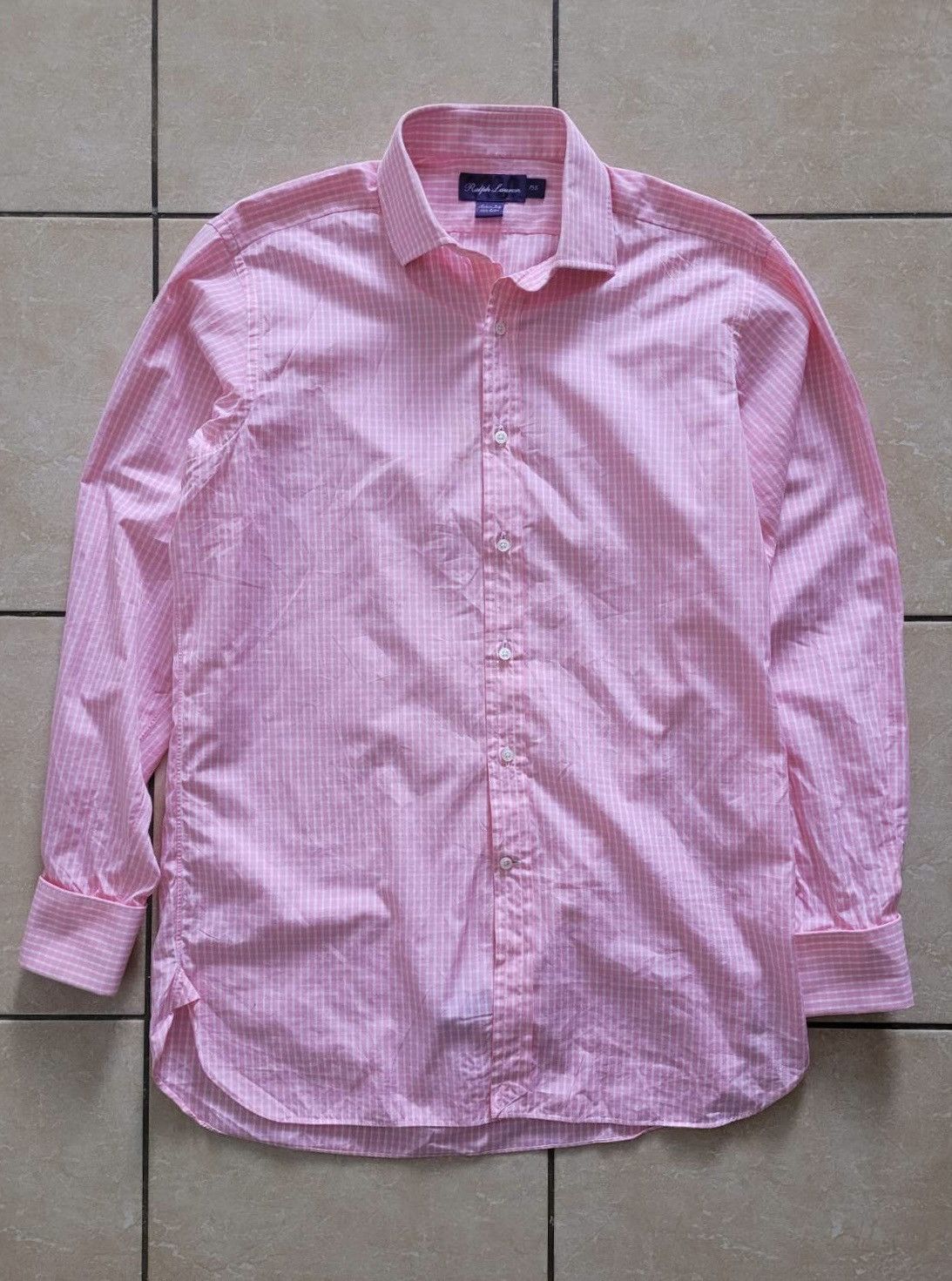 image of Ralph Lauren Purple Label Ralph Laurent Purple Label Shirt in Pink, Men's (Size Medium)