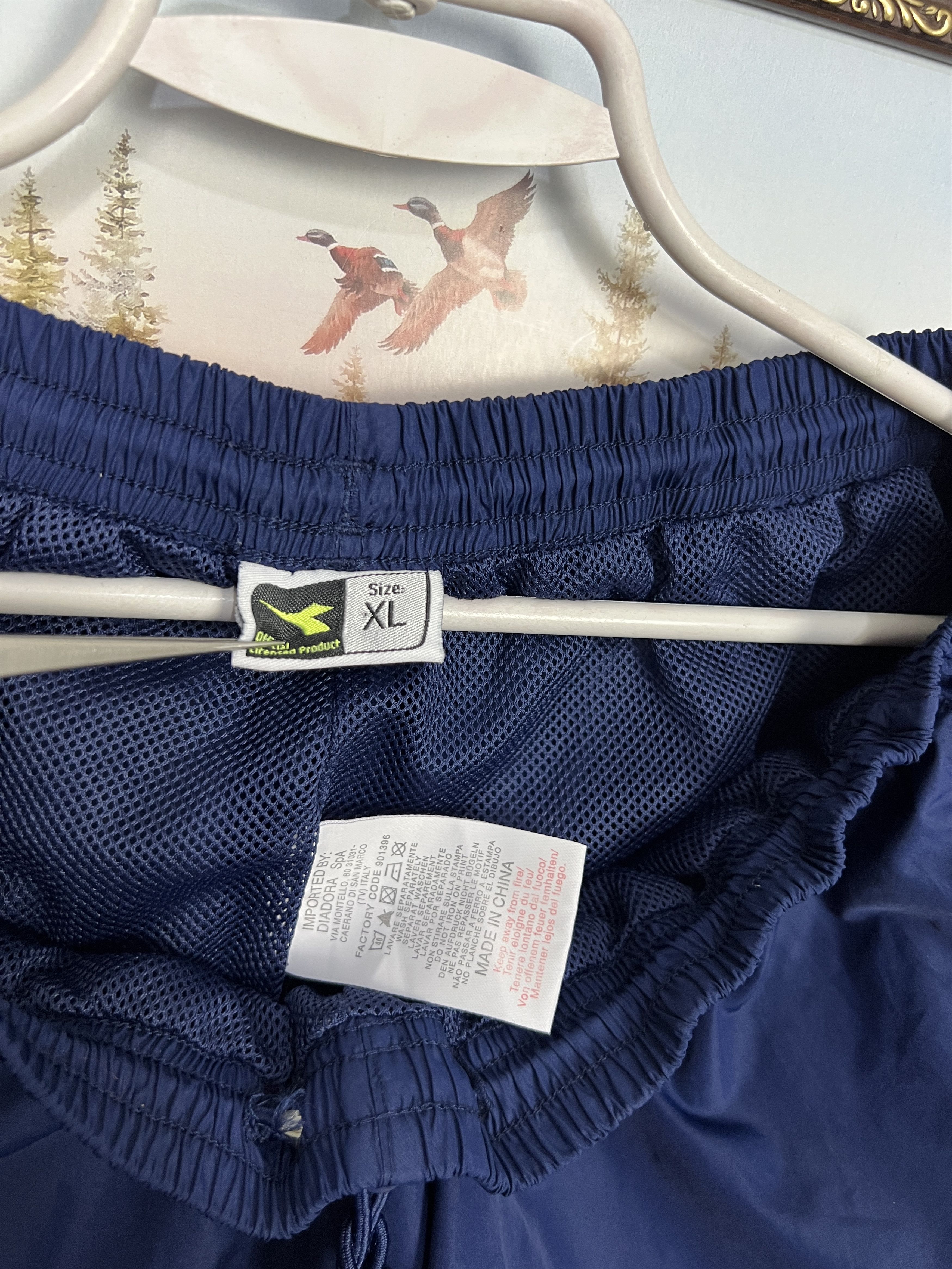 Diadora Vintage Scotland Football Pants Soccer Athletic Sweatpants Size US 36 / EU 52 - 8 Thumbnail