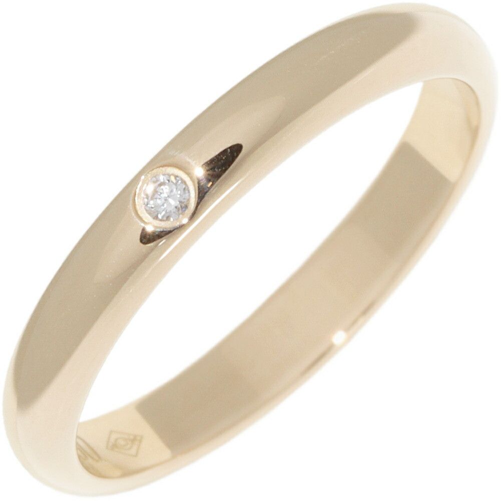Cartier Cartier Cartier 1895 Wedding Ring Au750 Diamond Ring Size 47 Precious Metal Ring B40576 DUTY FREE for USA Size ONE SIZE - 1 Thumbnail