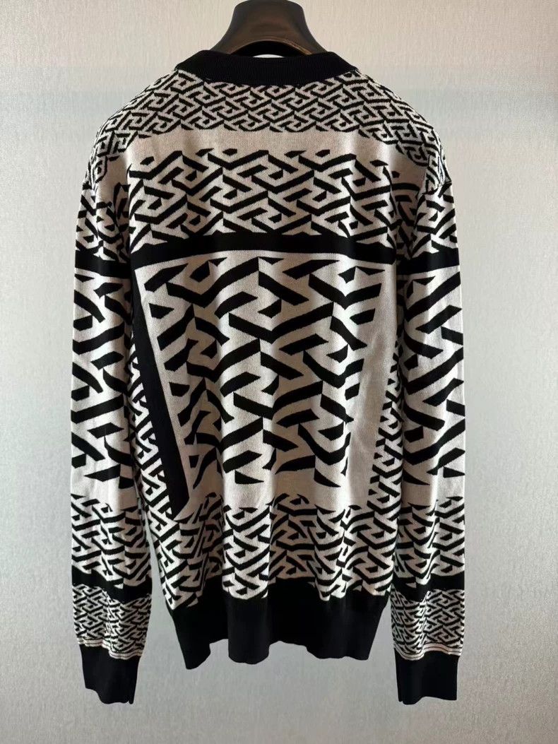 Versace Versace Men's cardigan knitwear Size US L / EU 52-54 / 3 - 2 Thumbnail