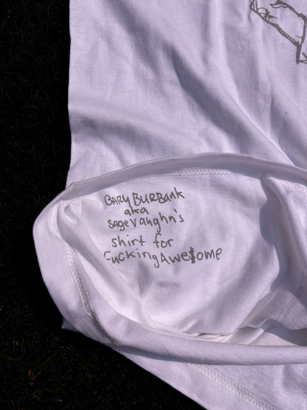 Fucking Awesome Fucking Awesome 2006 Sage Vaughn SS Friendship T-Shirt Size US L / EU 52-54 / 3 - 4 Thumbnail
