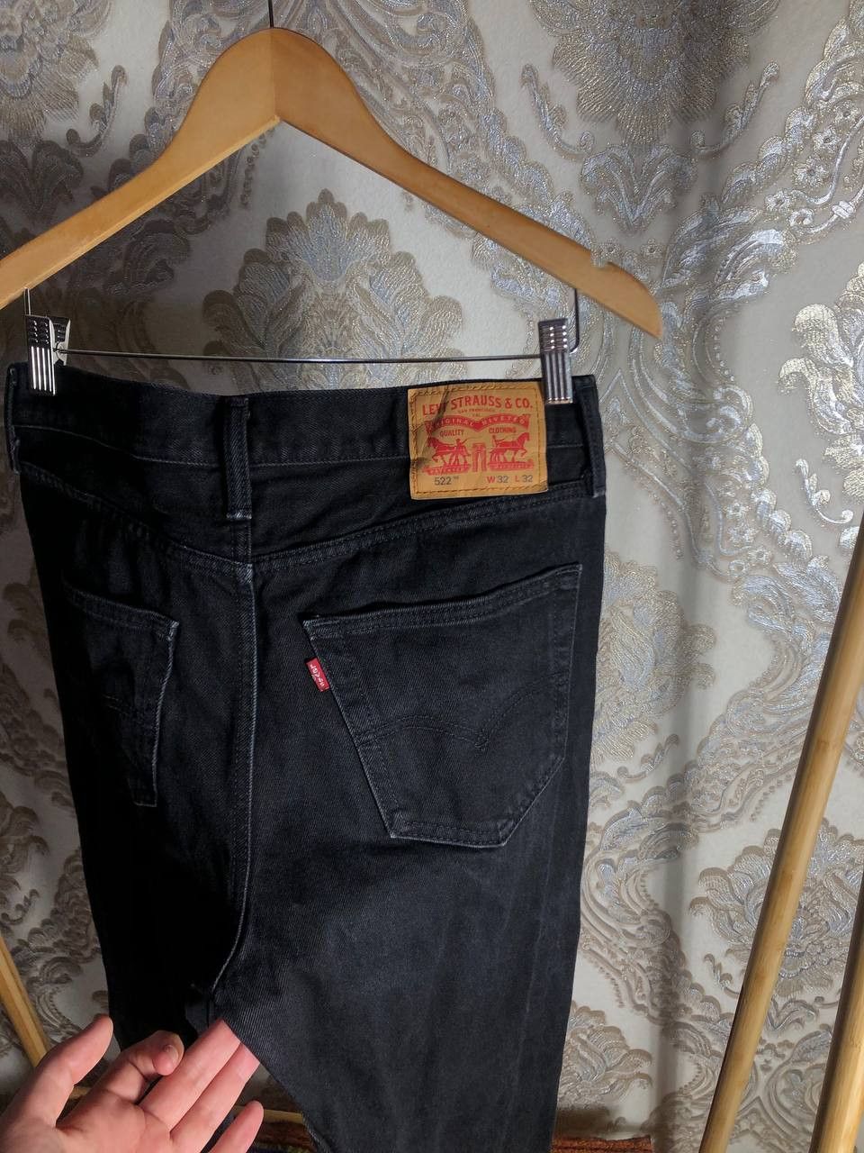 Levi's Made & Crafted Vintage Levis Clothing Denim 522 Designer Jeans Y2K 90s Size US 32 / EU 48 - 10 Thumbnail