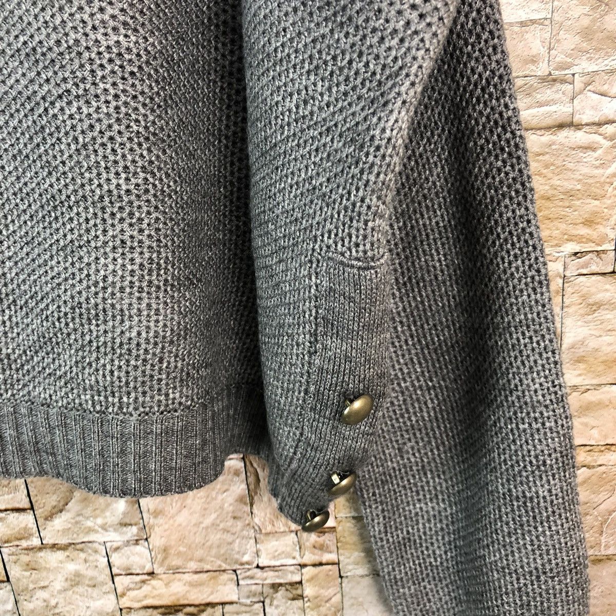 Homespun Knitwear × Japanese Brand Civilse Grey streetwear Knitwear #A1203 Size S / US 4 / IT 40 - 10 Thumbnail