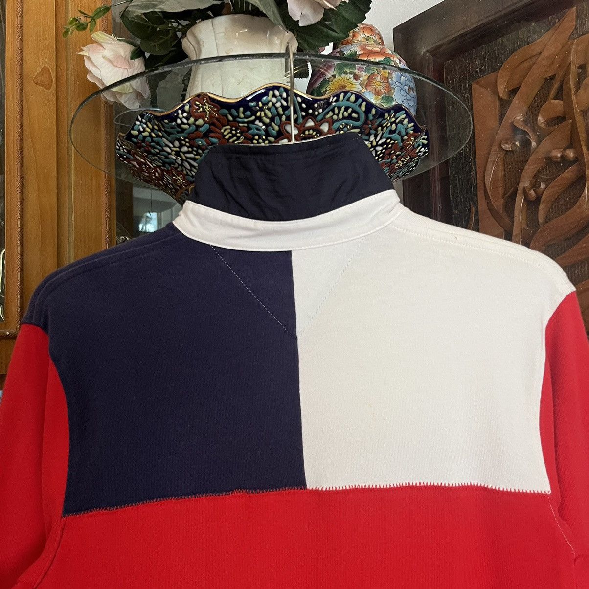 Tommy Hilfiger Tommy Hilfiger 3 Tone Embroidered Polo Shirt Rugby shirt Size US XS / EU 42 / 0 - 10 Thumbnail