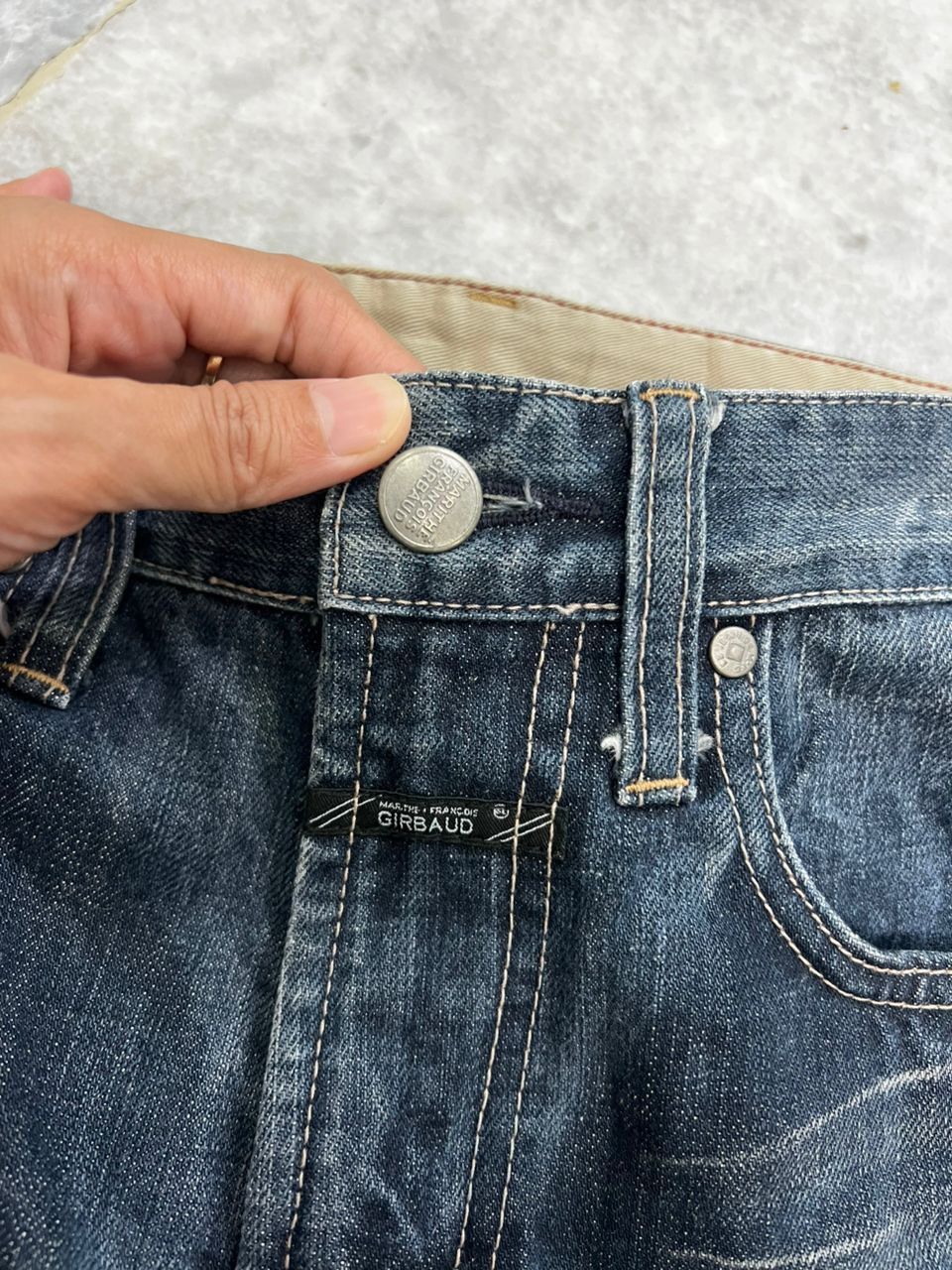 Marithe + Francois Girbaud Marithe Francois Girbaud Denim Jeans Size US 31 - 6 Thumbnail