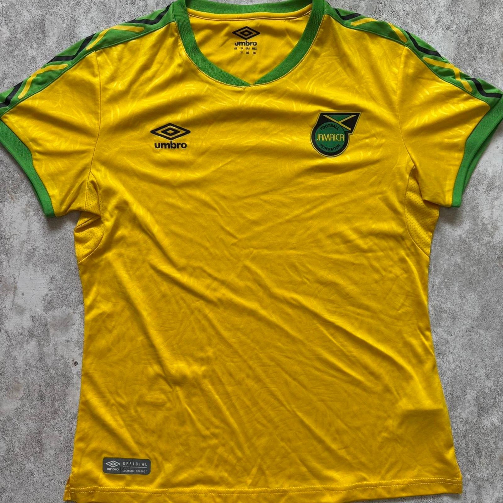 Umbro Women’s Jamaica 2018-19 Umbro Home Jersey – Size XL Size XL / US 12-14 / IT 48-50 - 1 Thumbnail