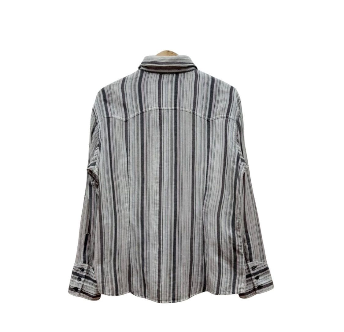 Burberry × Designer Vtg Burberry button up shirt Size US L / EU 52-54 / 3 - 8 Thumbnail
