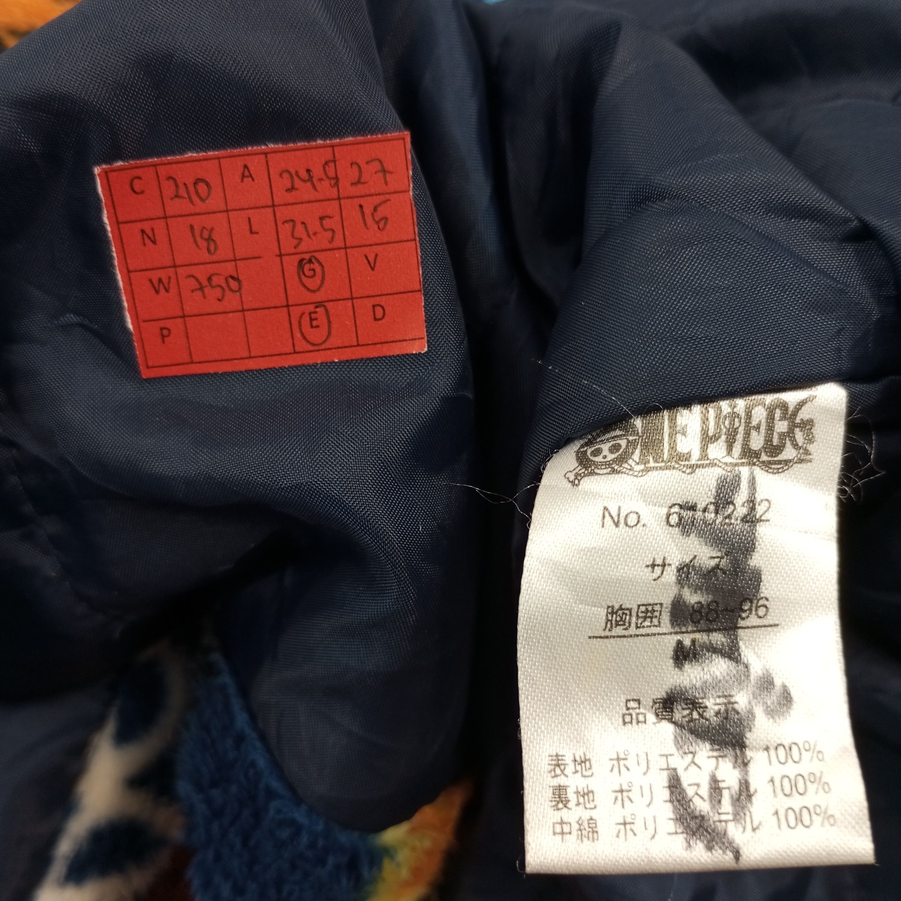Anime × Vintage One Piece Japanese Anime Cartoon Character Kimono Jacket Size US L / EU 52-54 / 3 - 5 Thumbnail